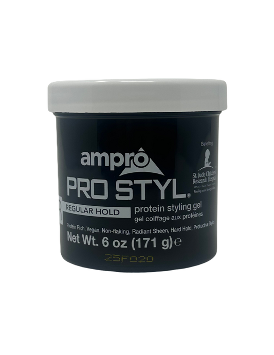White Ampro Pro Styl 6oz Gel