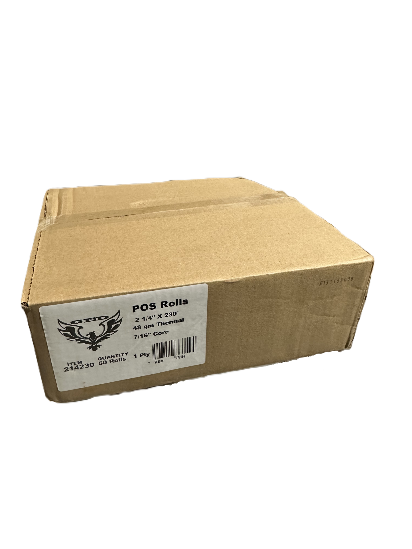 Gilbarco Thermal Receipt 2.25x230 P102
