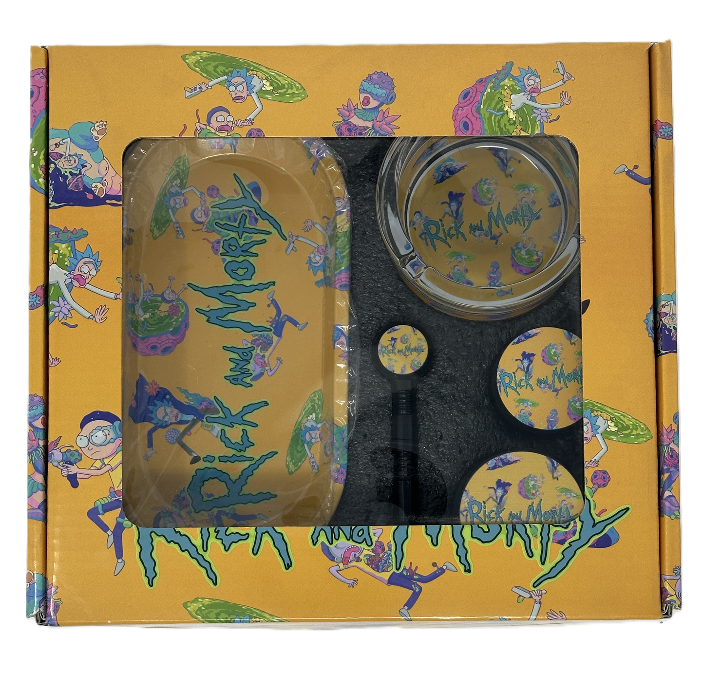 5-Piece Rick N Morty Complete Smokin' Kit