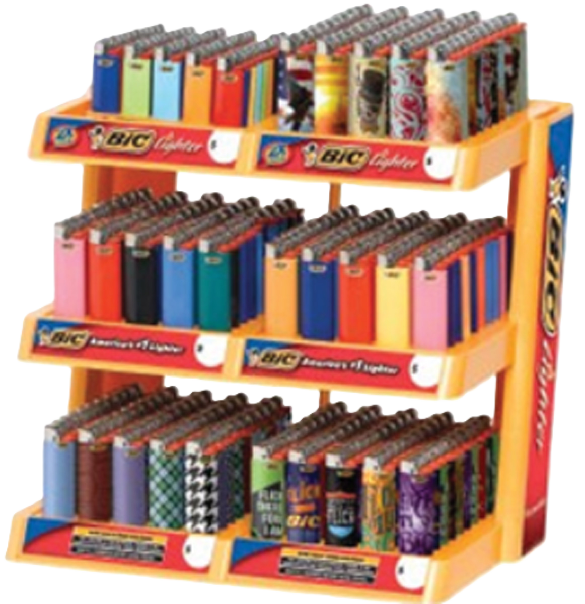 Bic EMPTY 6-Tier Display