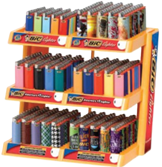 Bic EMPTY 6-Tier Display