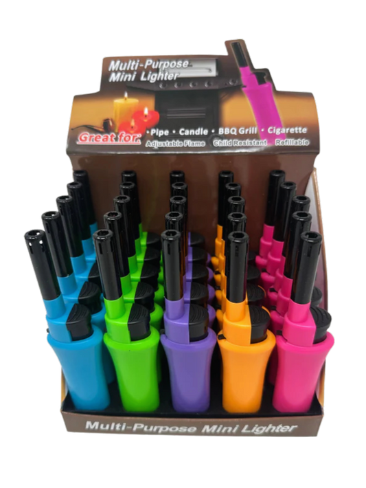 5" Mini Multi-Purpose Lighter Neon