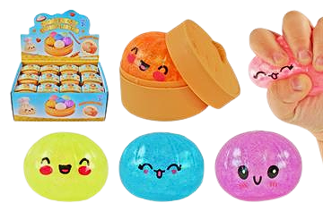 Squishy Small Glitter Dumplings 24ct