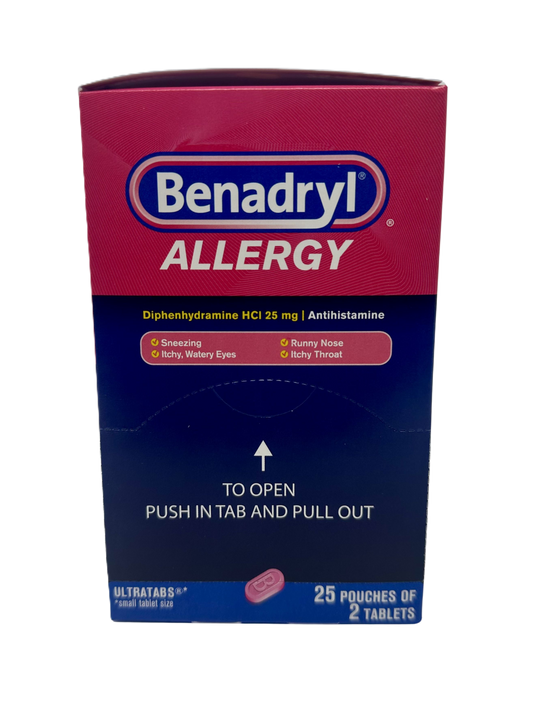 Benadryl 25ct Dispenser