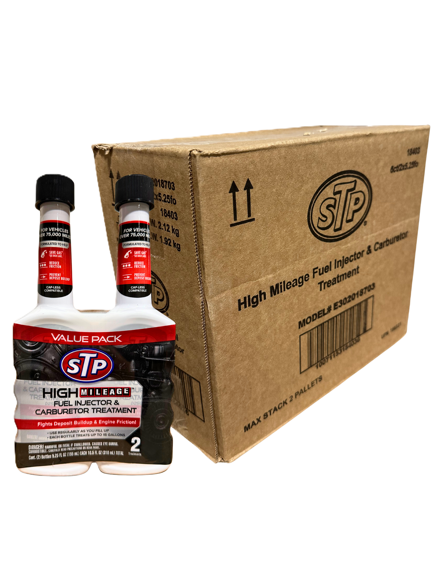 STP Fuel Inj/Carb Cleaner 5.25oz (White)