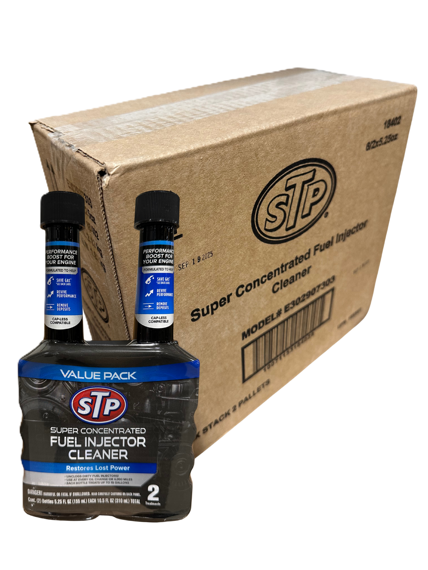 STP Super Fuel Inj Cleaner 5.25oz (Black)