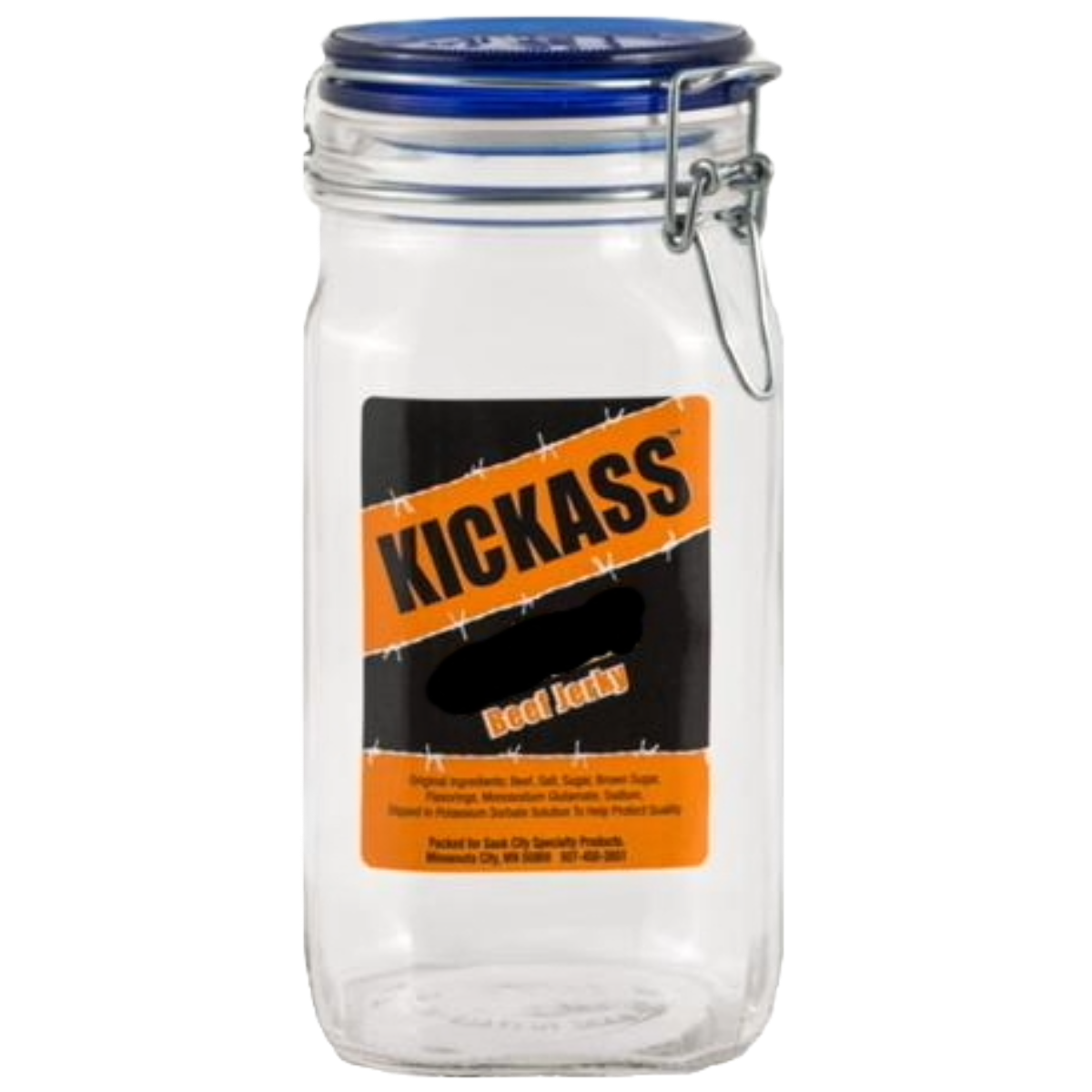 Kickass Mini Sausage Empty Jar