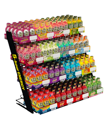 5-Hour 16 Bx 4-Tier EMPTY Cntr Display