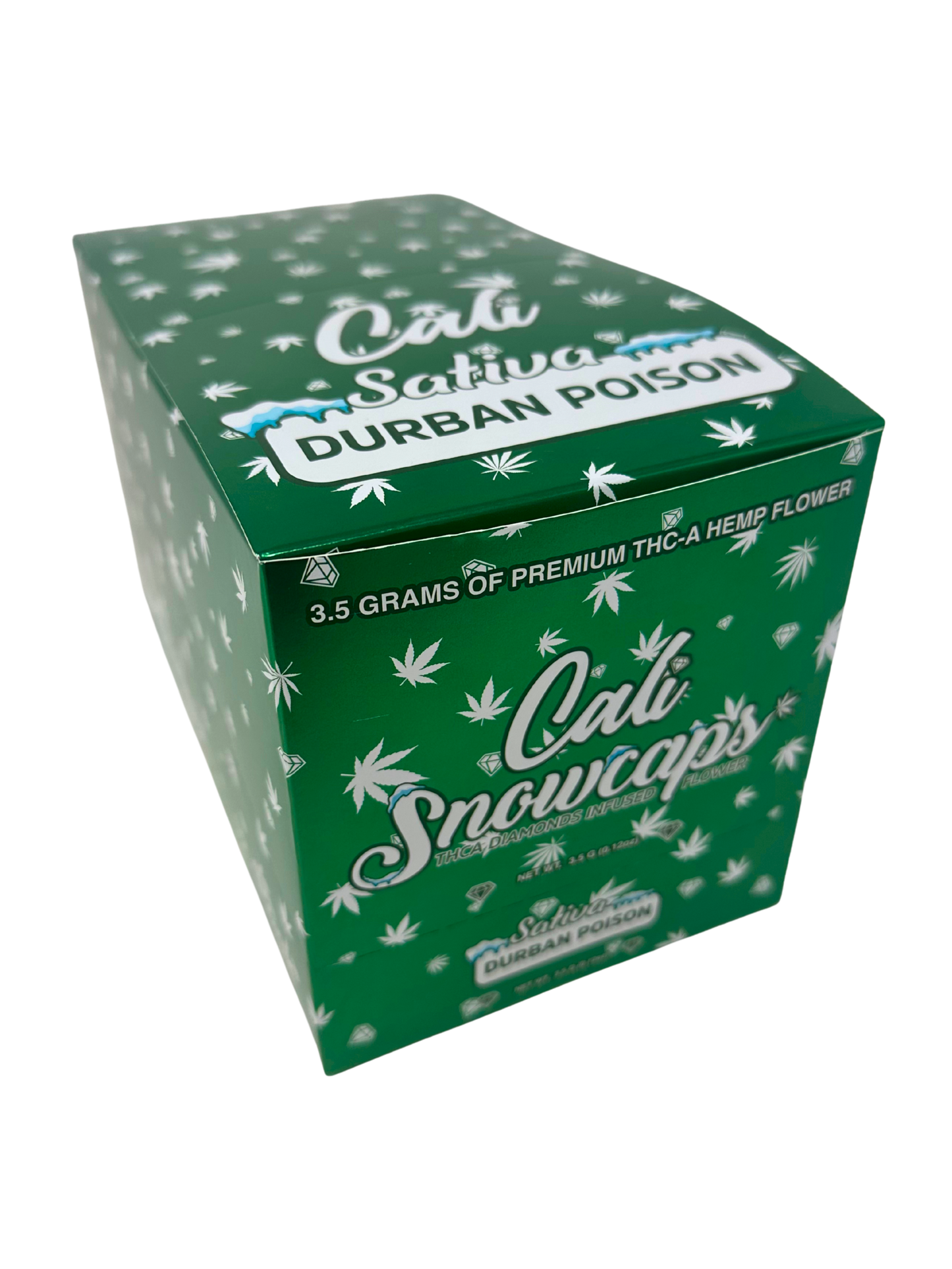 Cali SnowCaps Durban Poison THC-A Hemp Flower 3.5gram