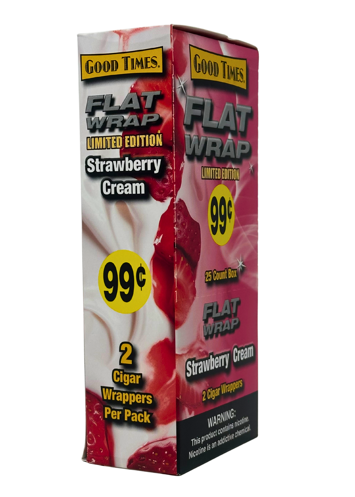 GT Strawberry Cream 2/.99 Flat Wrap