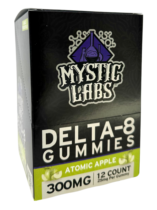 M.L. 300mg 12pk Atomic Apple D8 Gummies