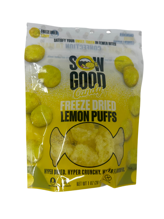 Freeze Dried Lemon Puffs Candy