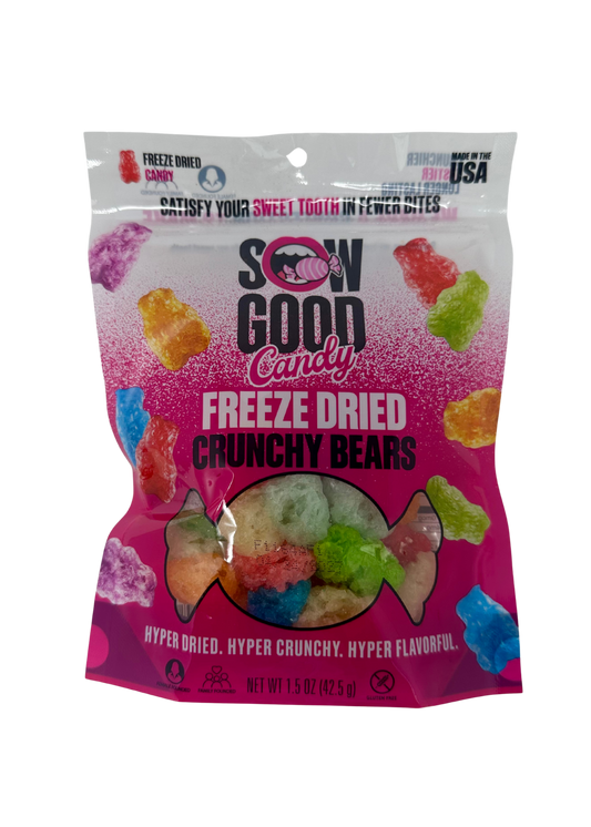 Crunchy Bears Freeze Dried Candy 1.5oz