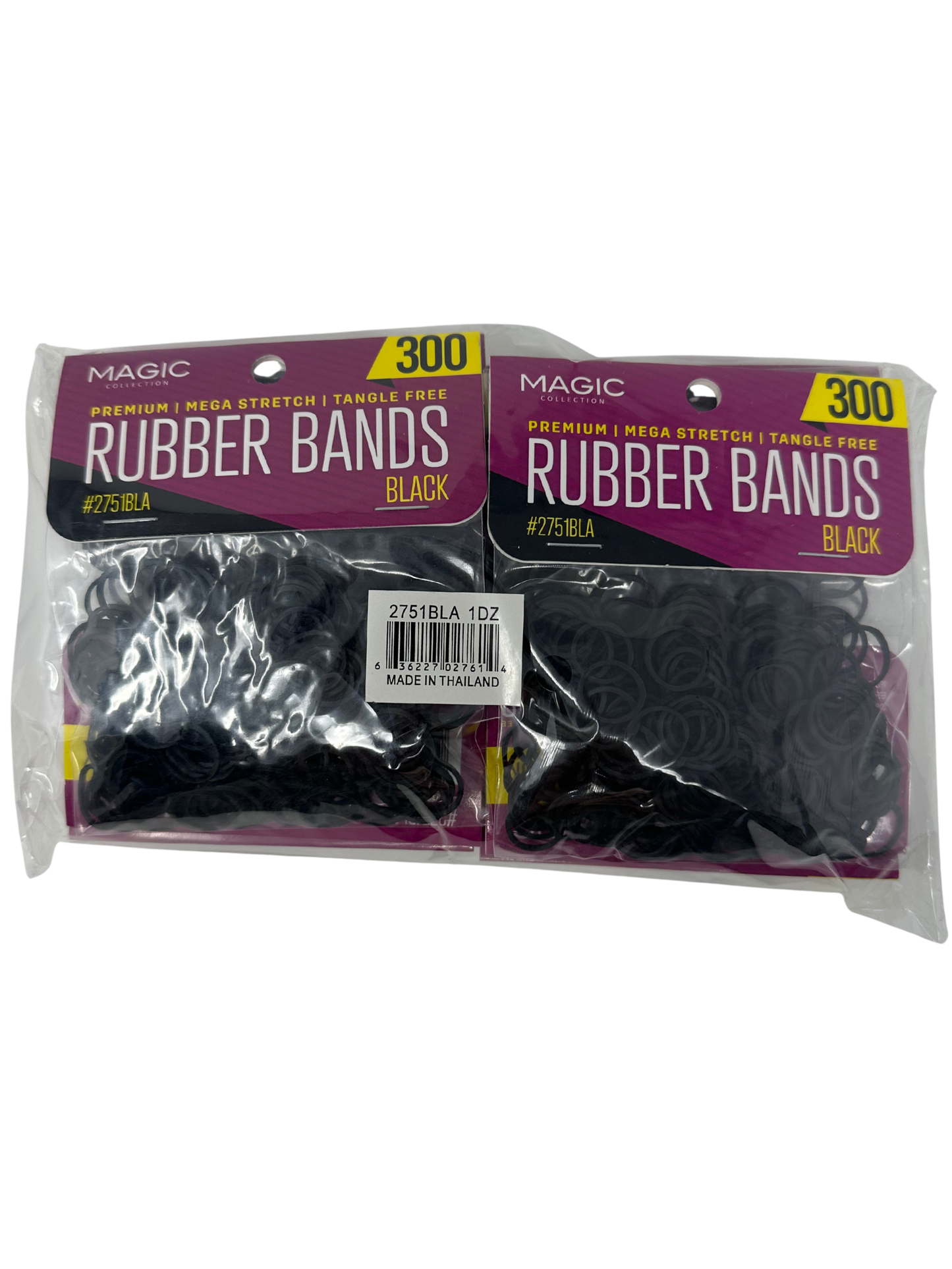 Black Rubber Bands