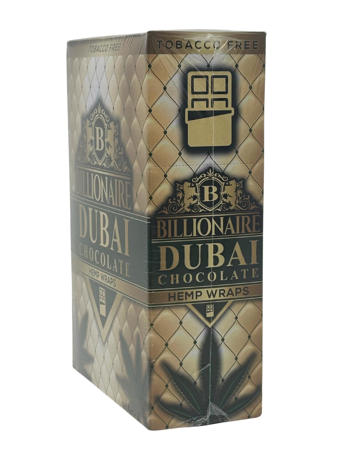 Billionaire Dubai Chocolate Hemp Wrap 2pk