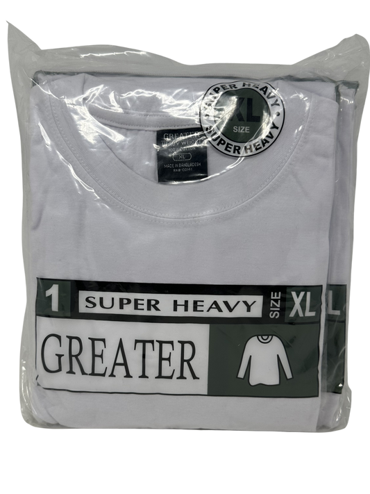 XL White Long Sleeve