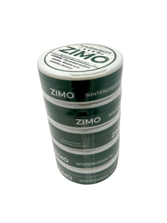 ZIMO Nicotine Pouches 8mg Wintergreen