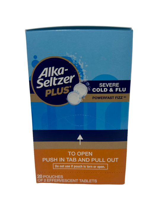 Alka-Seltzer Plus Cold & Flu 20ct Dispenser