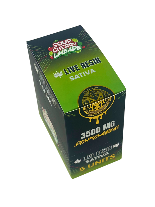 Muha Meds 3.5g THCp Disp Sour Cherry Limeade (Sat)