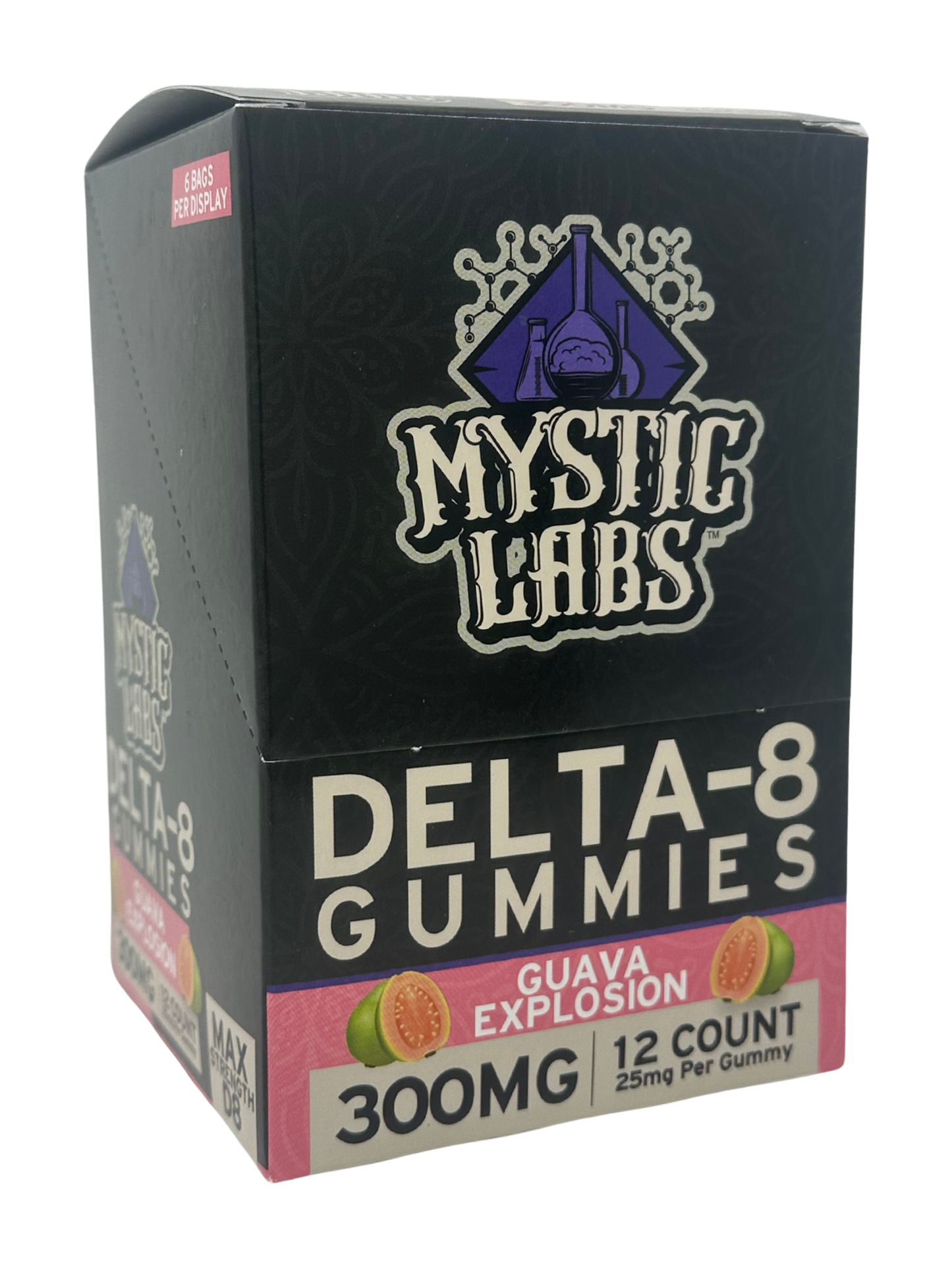 M.L. 300mg 12pk Guava D8 Gummies