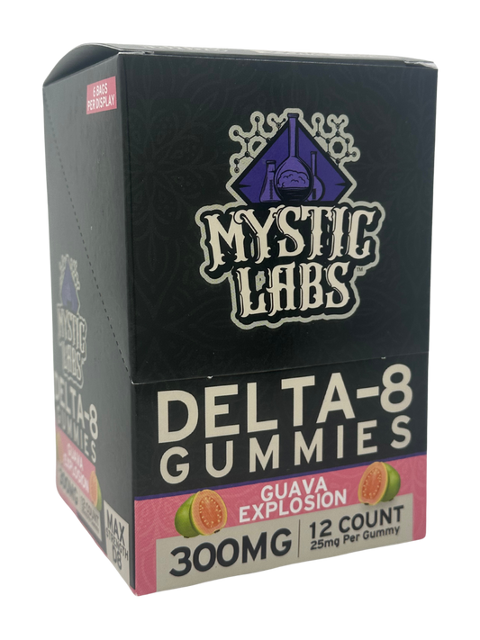 M.L. 300mg 12pk Guava D8 Gummies