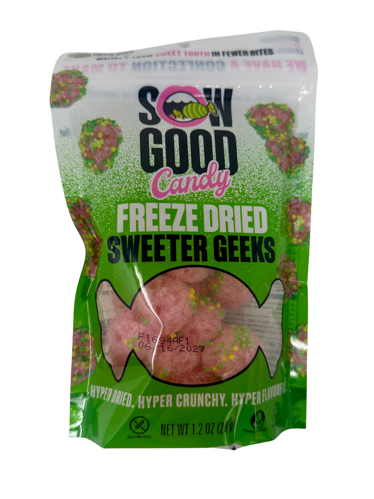 Sweeter Geeks Freeze Dried Candy 1.2oz