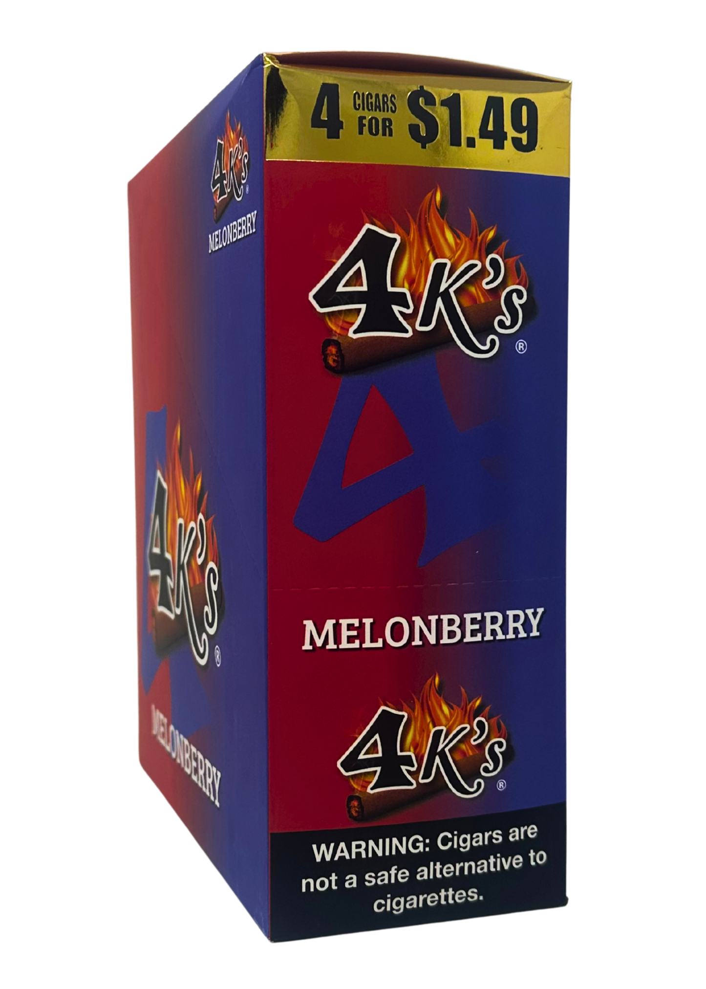 GT 4K Melonberry Cigarillos 4/1.49 Box