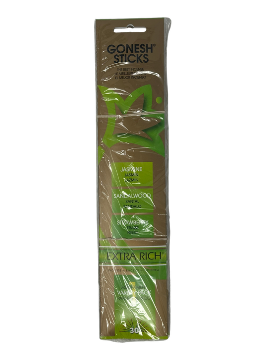 Gonesh Sticks- Extra Rich Variety Pack #1