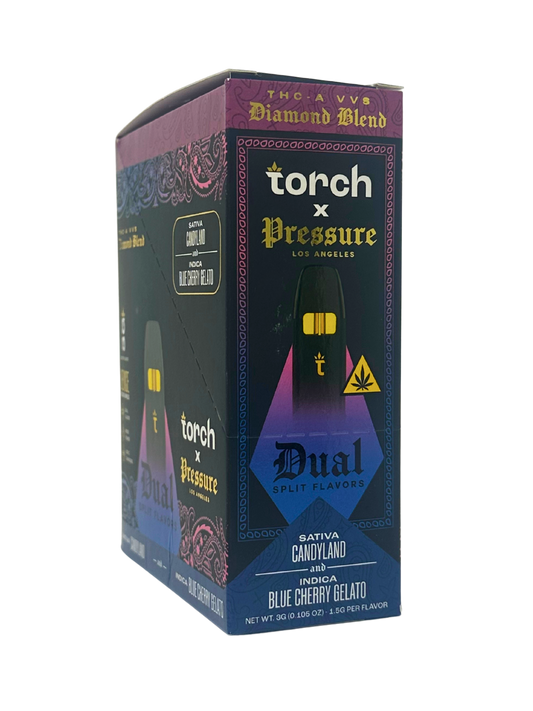 Torch x Dual Pressure 3g Candyland(S)/Blue Cherry Gelato(I)