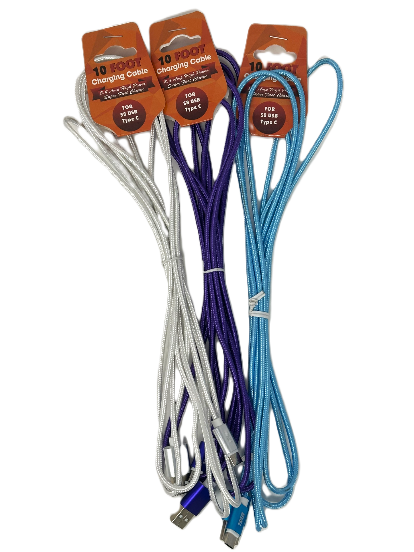 10' Super Charge Type C Storm Cable