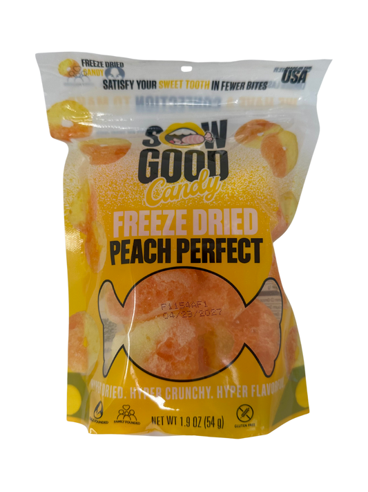 Peach Perfect Freeze Dried Candy 1.9oz