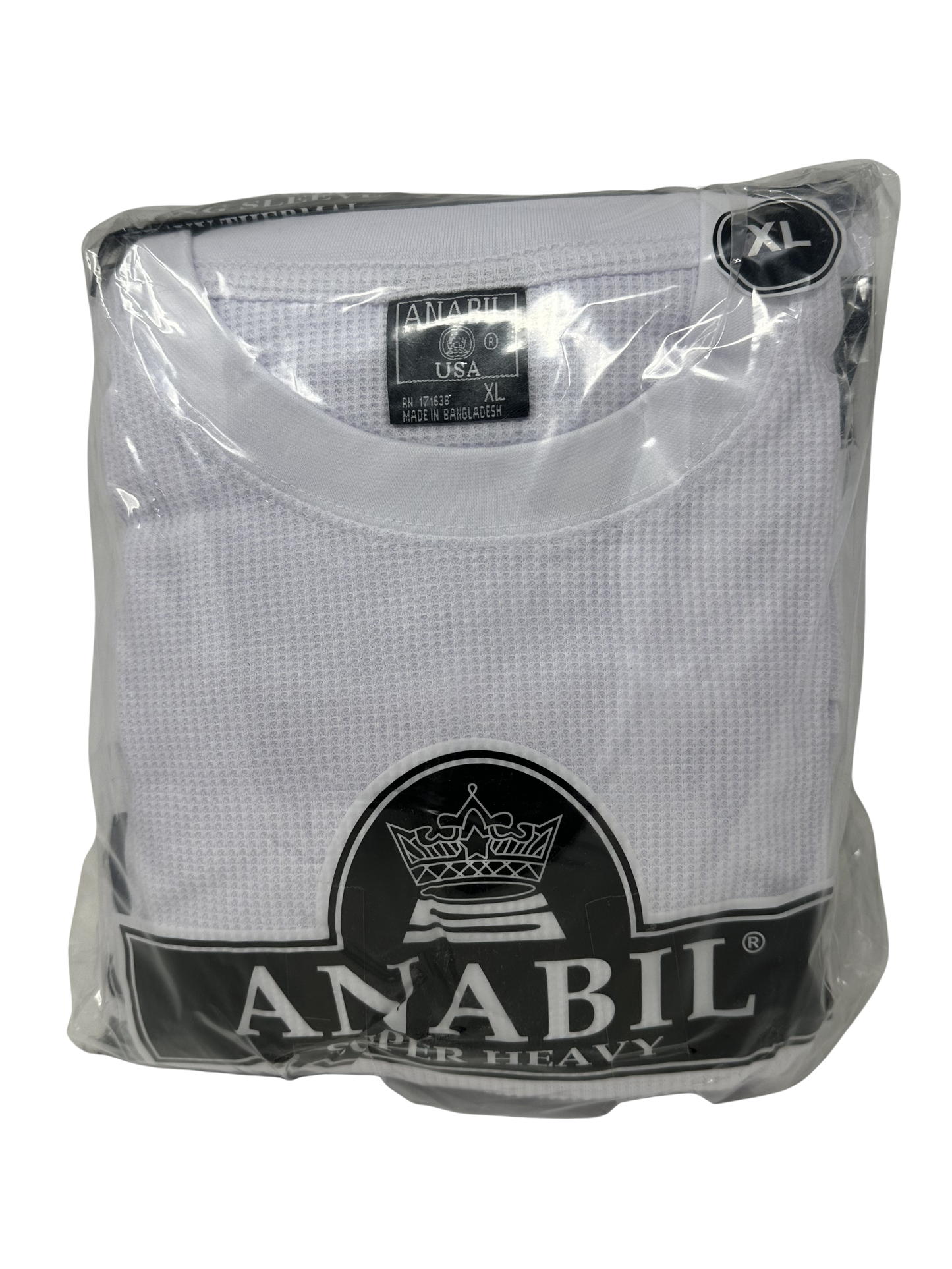 XL Thermal White Long Sleeve