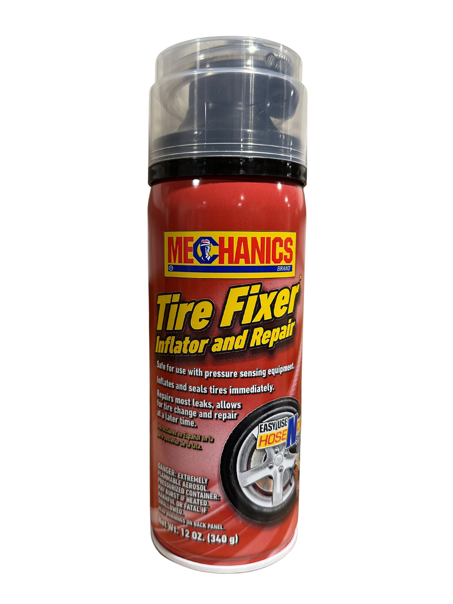 Air Force Tire Inflator w/ Hose N Cap 12oz
