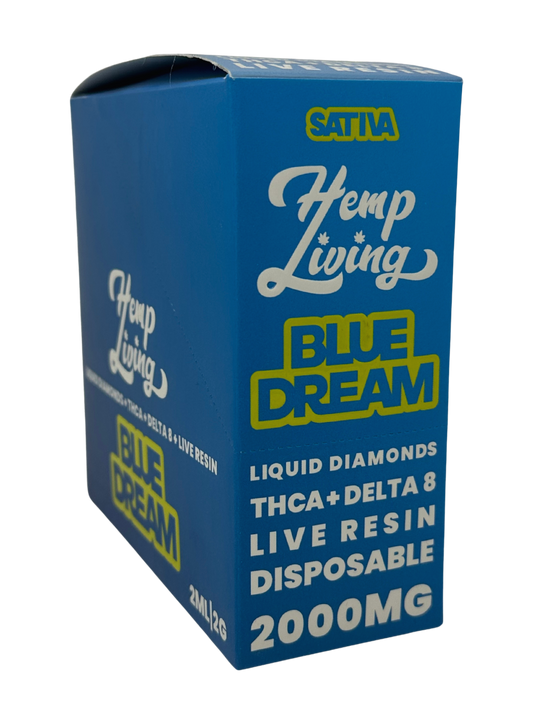 Hemp Living 2g D8 Disp Blue Dream (Sat)