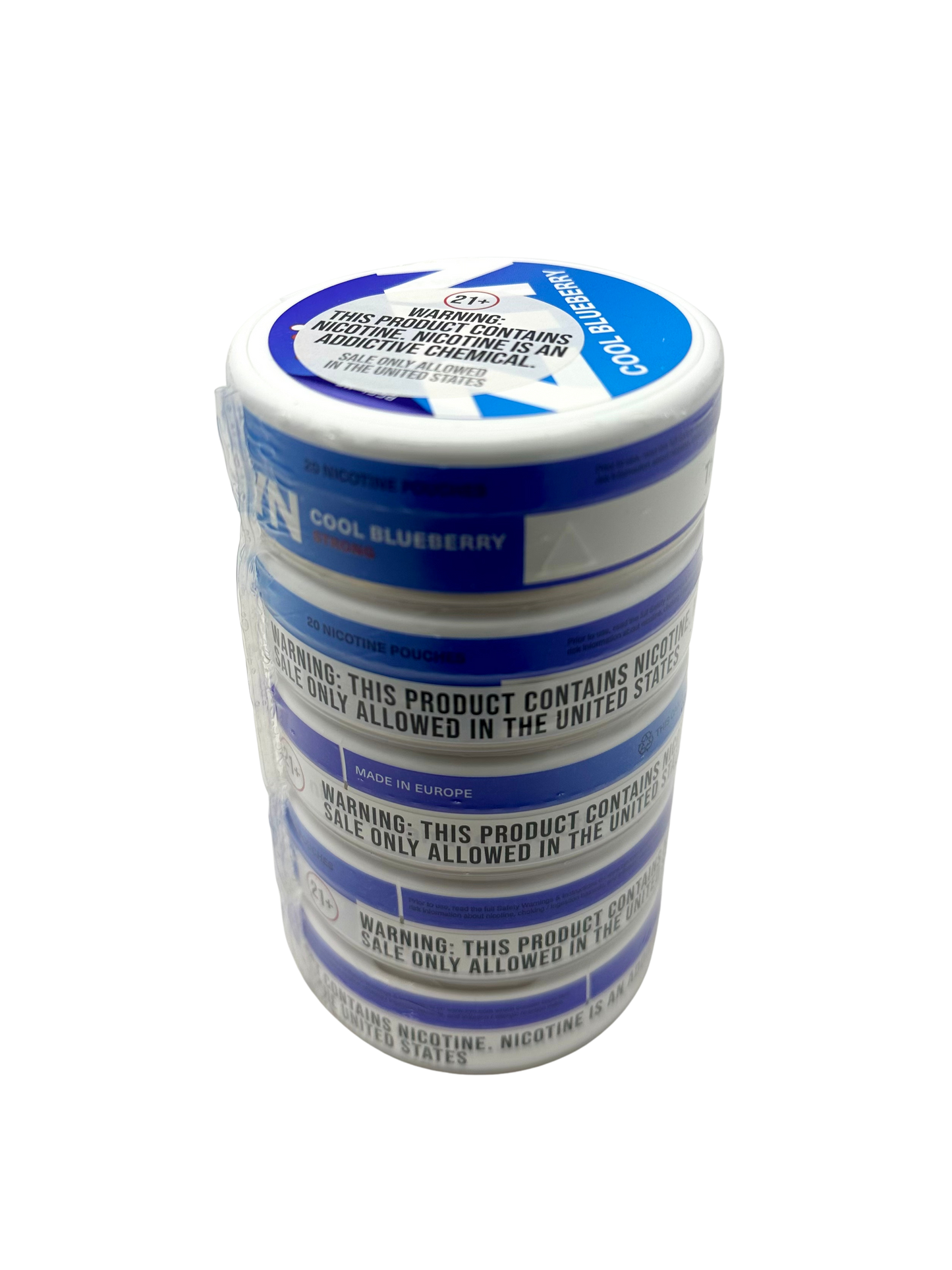 Zyn Slim Cool Blueberry EX Strong 11mg