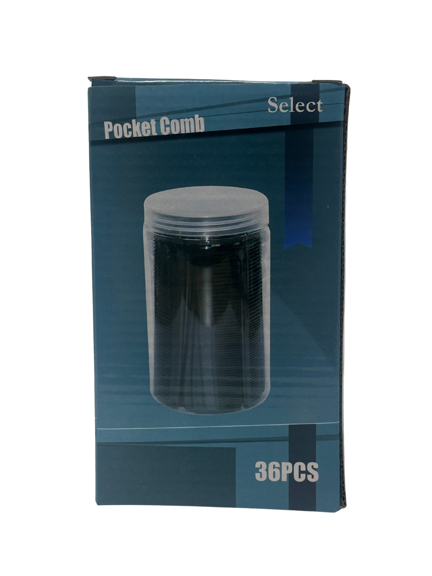 Black Pocket Comb Tub