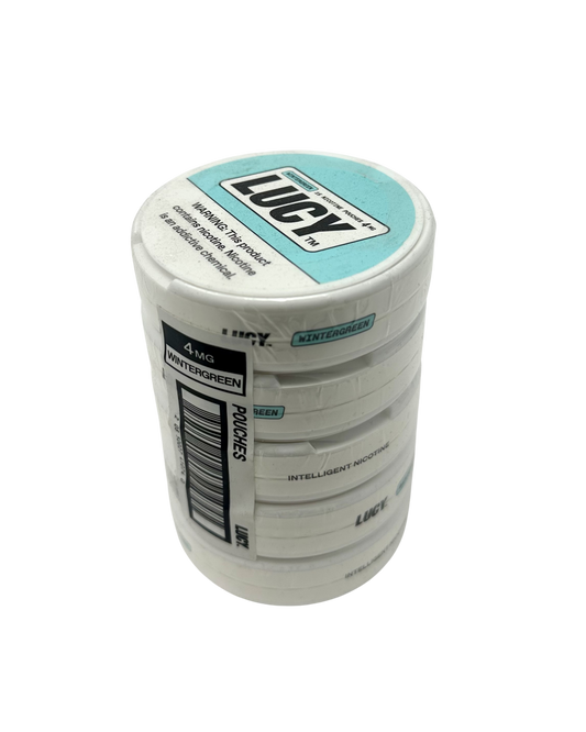LUCY Nicotine Pouches 4mg Wintergreen