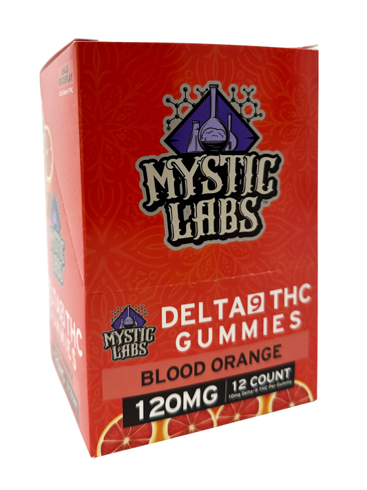 M.L. 120mg 12pk Blood Orange D9 Gummies