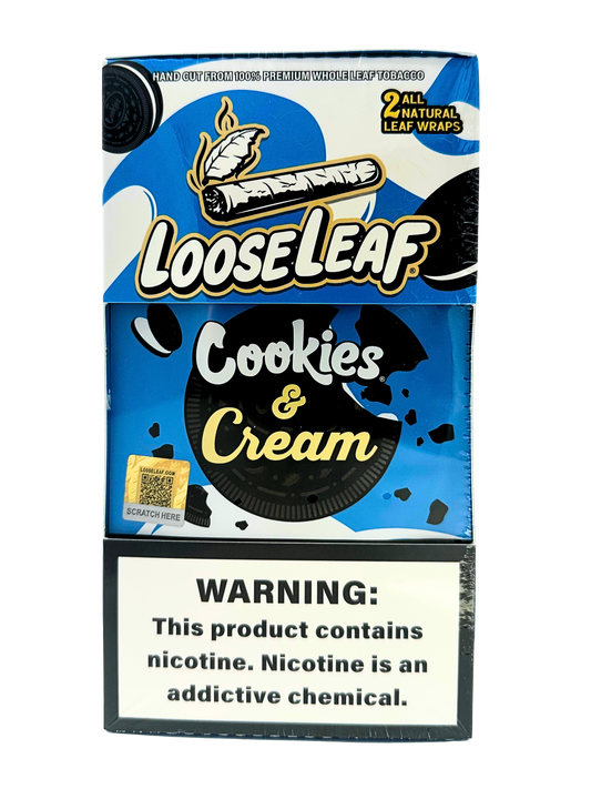 LooseLeaf 2-Pack Cookies & Cream Wraps