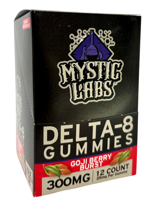 M.L. 300mg 12pk Goji Berry D8 Gummies