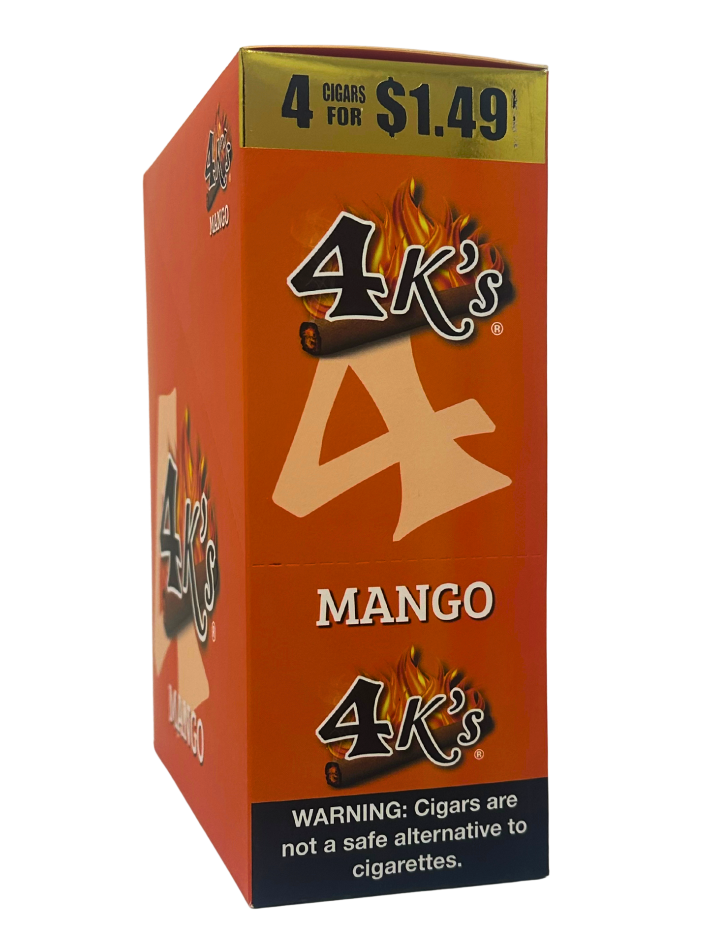 GT 4K Mango Cigarillos 4/1.49 Box