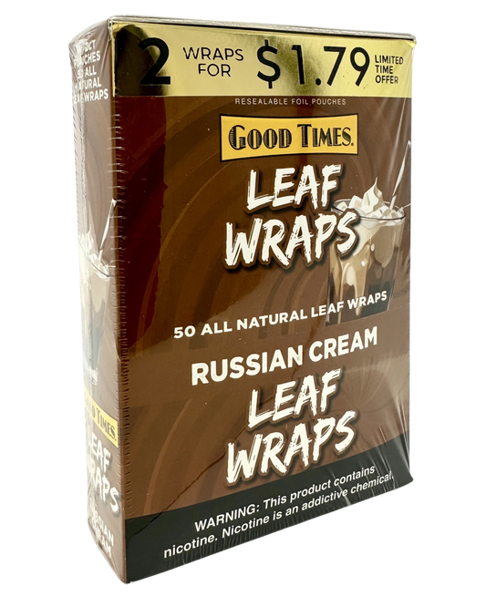 GT Leaf Wraps Russian Cream 2/1.79 Wrap