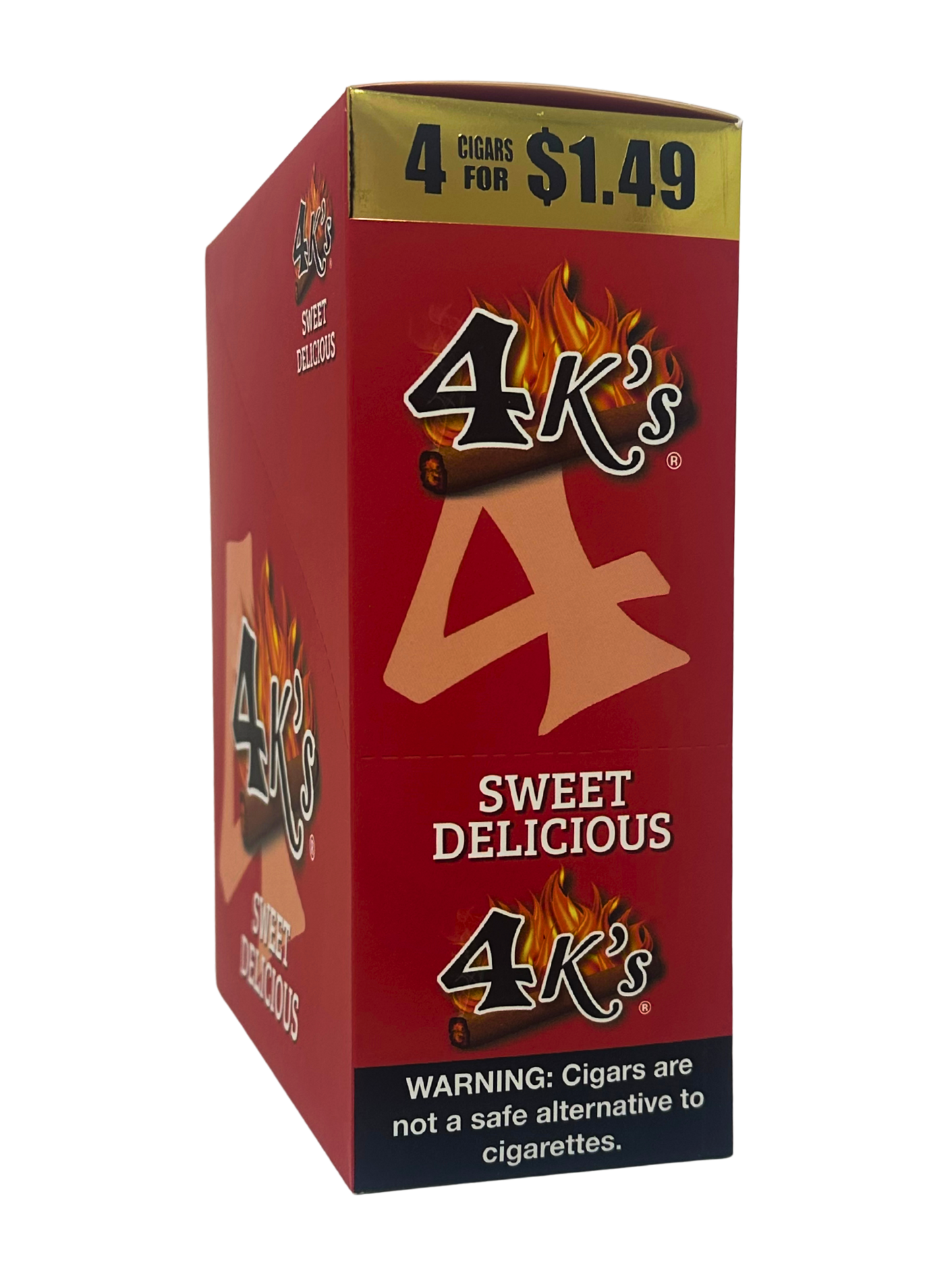 GT 4K Sweet Delicious Cigarillos 4/1.49 Box