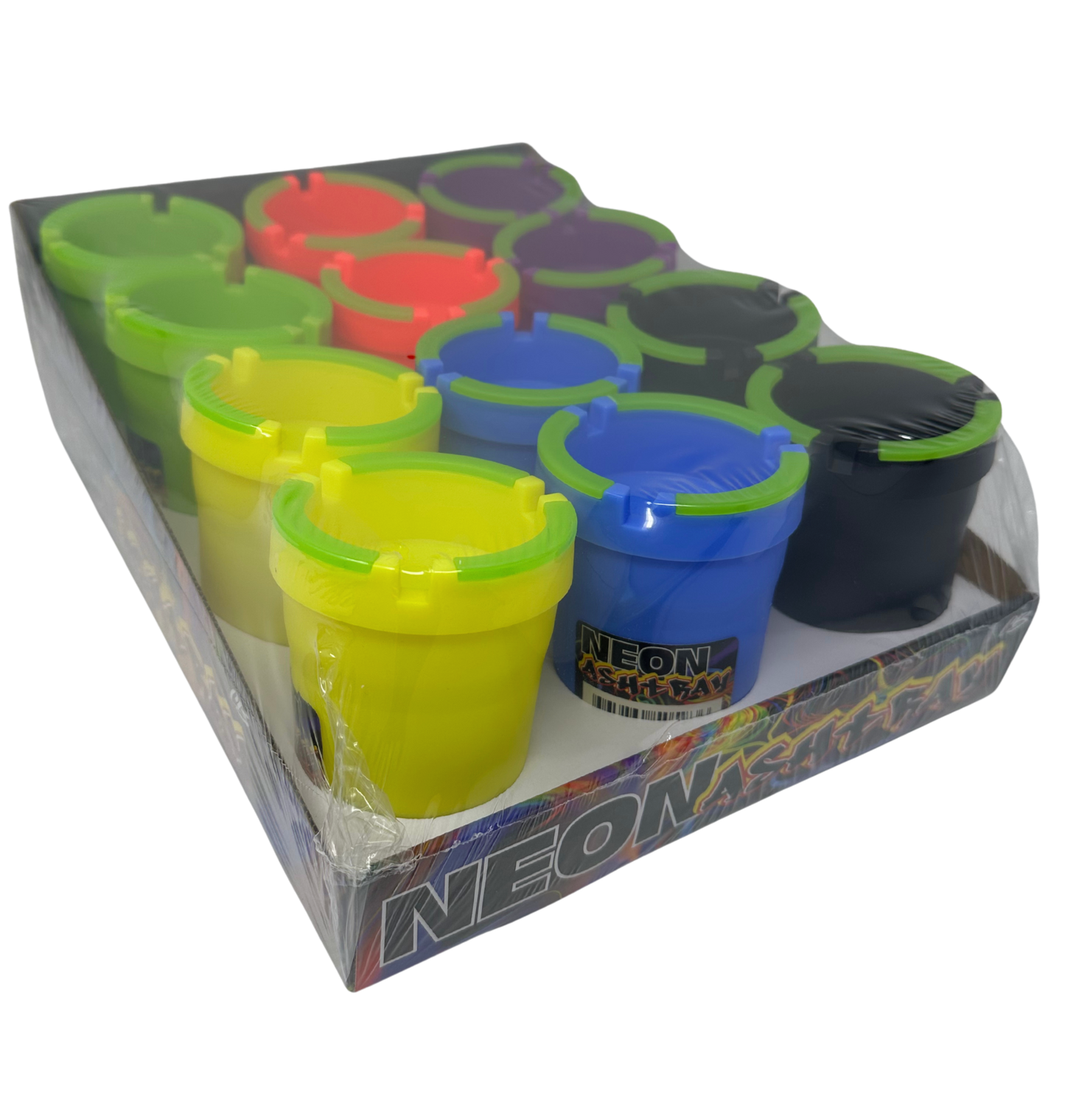 Glow-In-Dark Neon Butt Bucket Ashtray