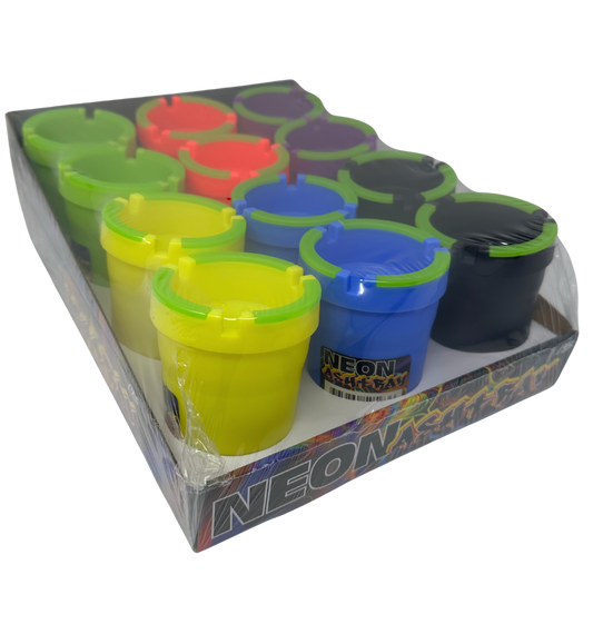 Glow-In-Dark Neon Butt Bucket Ashtray