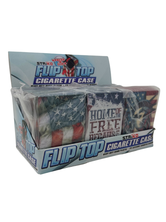 Patriotic Cigarette Case for Kings