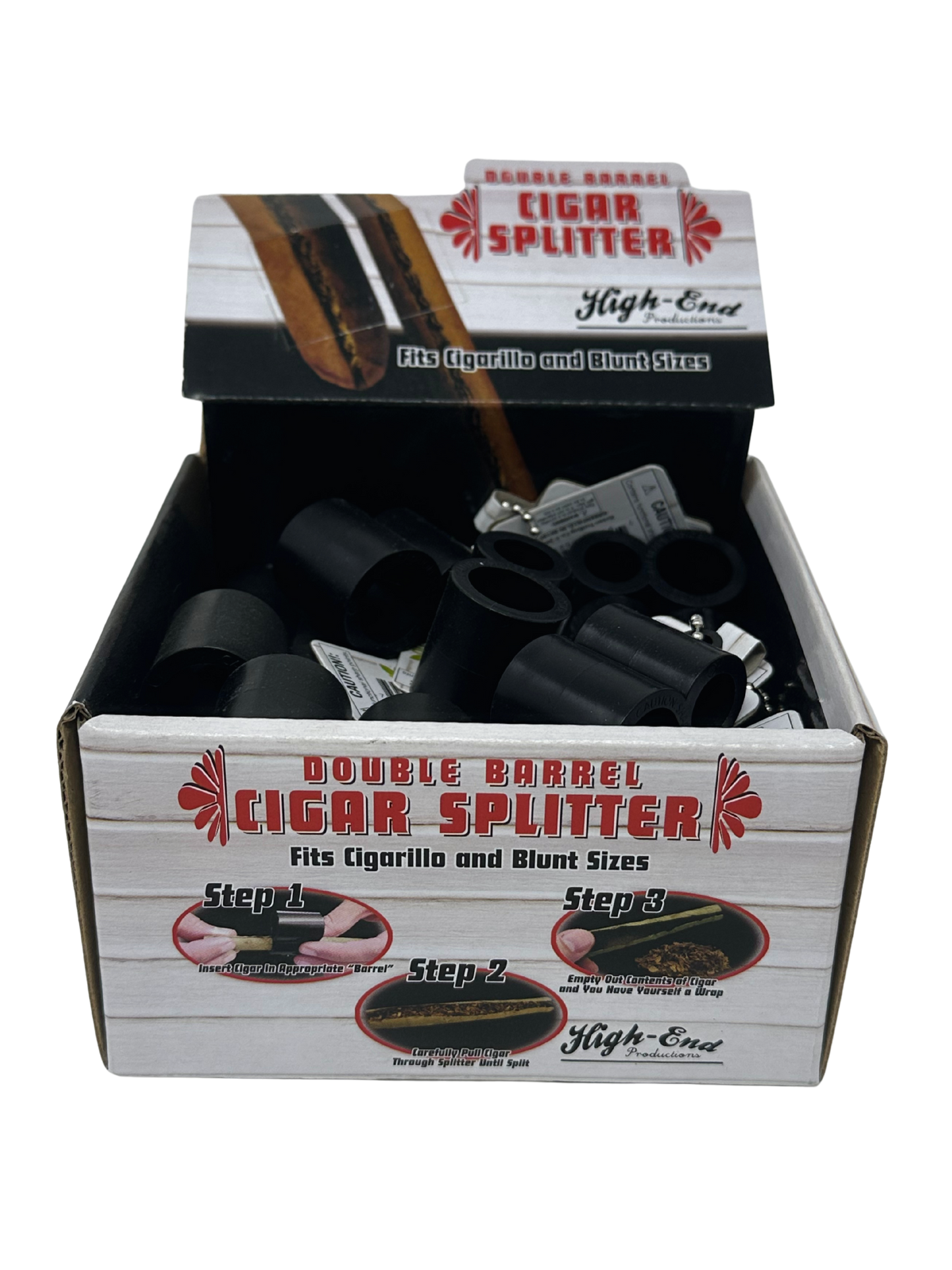 Double Barrel Cigar Splitter