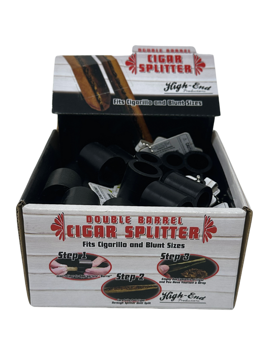 Double Barrel Cigar Splitter