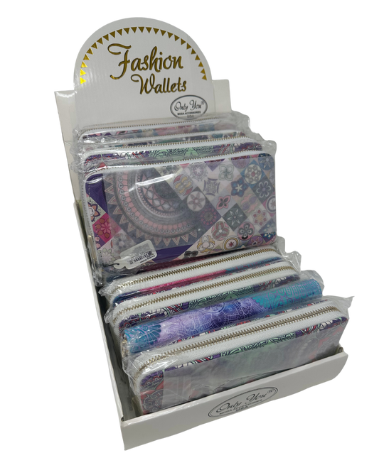 Mandala Lg Wallet w/ Inserts