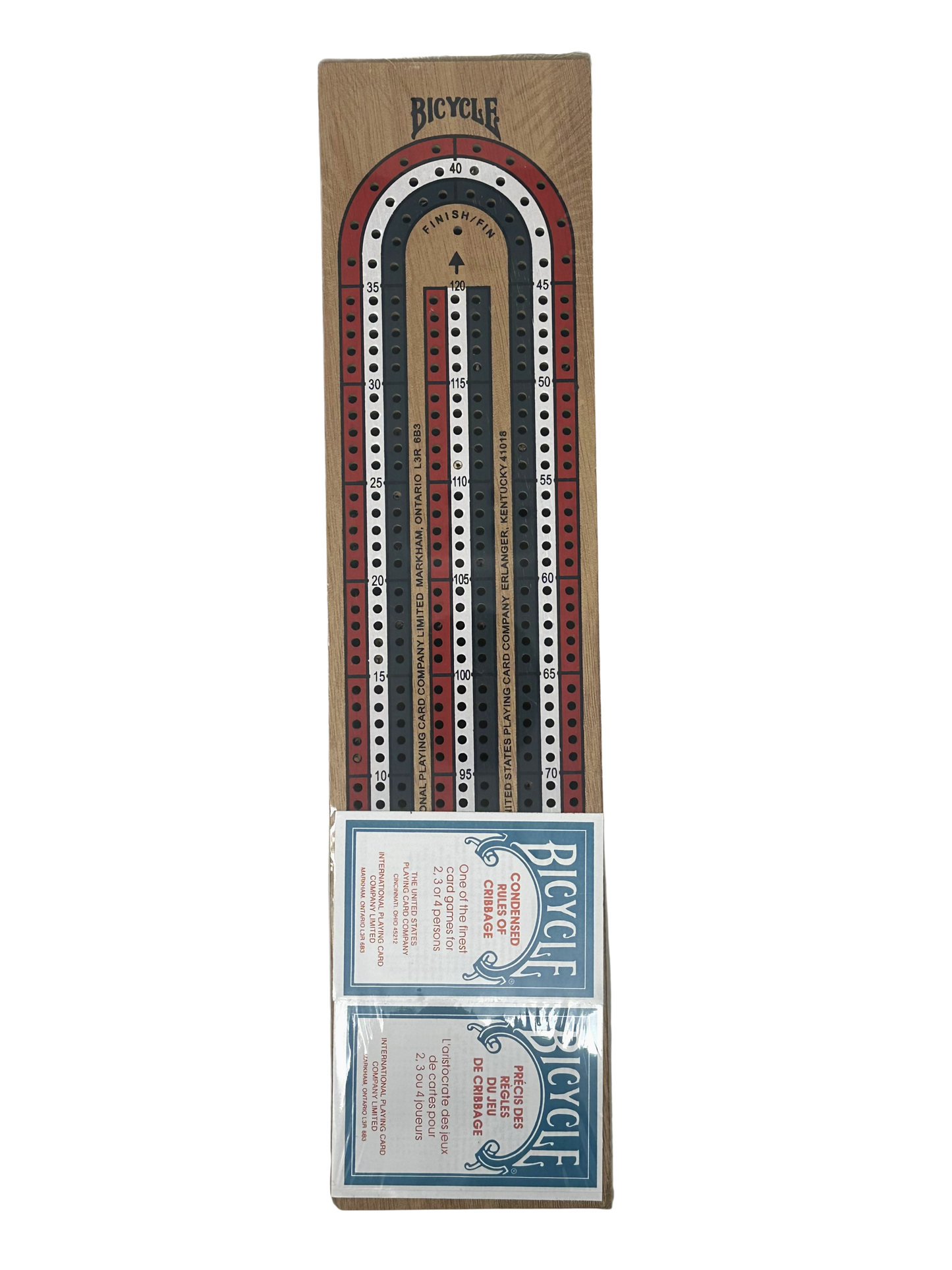 Bicycle Cribbage Board